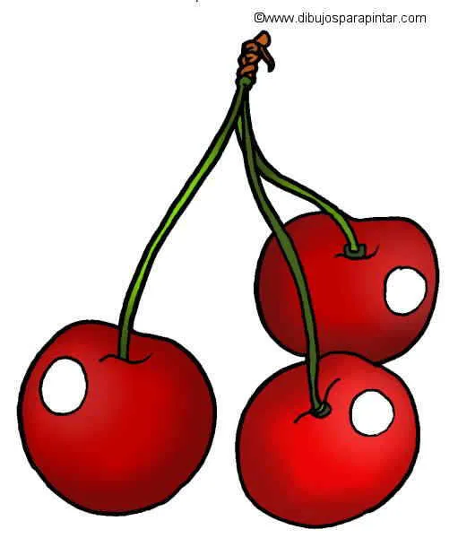 Cerezas dibujo - Imagui