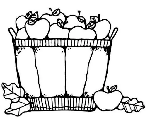 DIBUJOS DE CESTAS CON FRUTAS PARA COLOREAR | Dibujos para colorear DIBUJOS DE CESTAS CON FRUTAS PARA COLOREAR | Dibujos para colorear