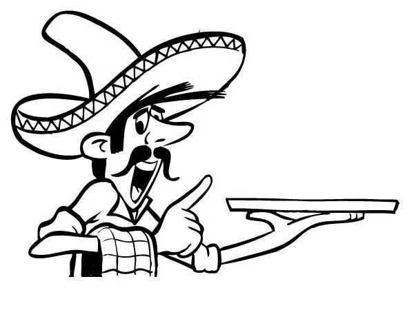 COLOREA TUS DIBUJOS: Charros para colorear