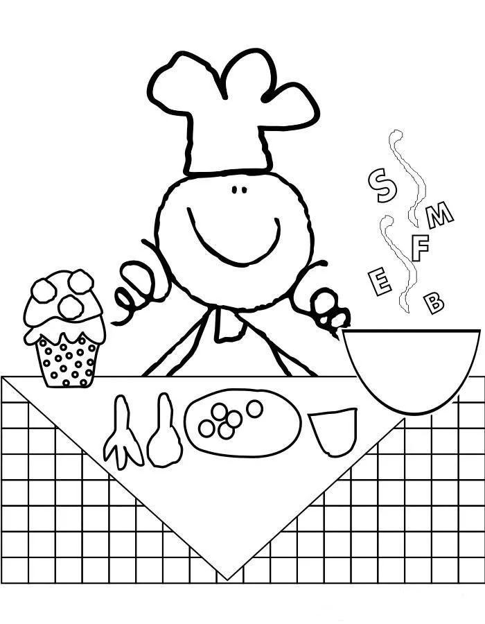 Dibujos chef de los fulanitos para colorear - Imagui Dibujos chef de los fulanitos para colorear - Imagui