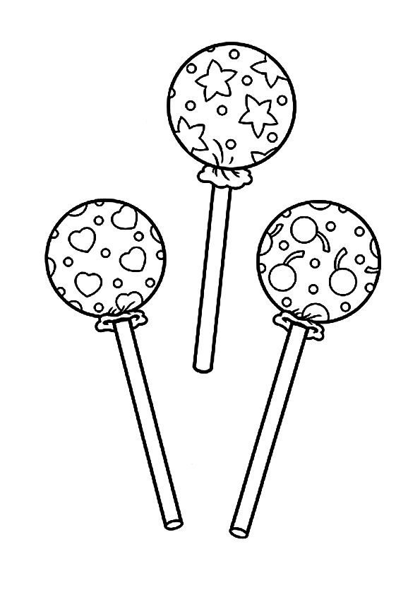 Dibujos de chupetines y caramelos para pintar el Día de la Dulzura ... Dibujos de chupetines y caramelos para pintar el Día de la Dulzura ...