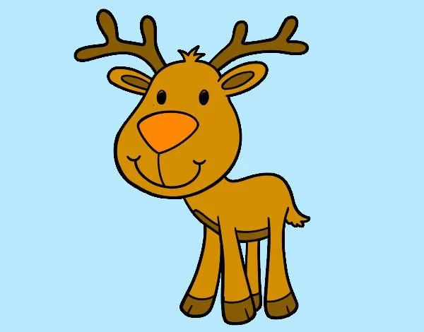 Dibujos de Ciervos para Colorear - Dibujos.net Dibujos de Ciervos para Colorear - Dibujos.net