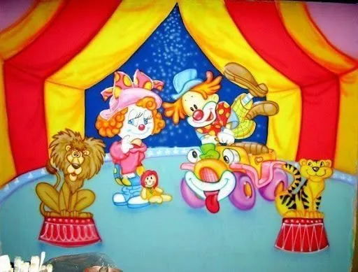 DIBUJOS DEL CIRCO PARA NIÑOS