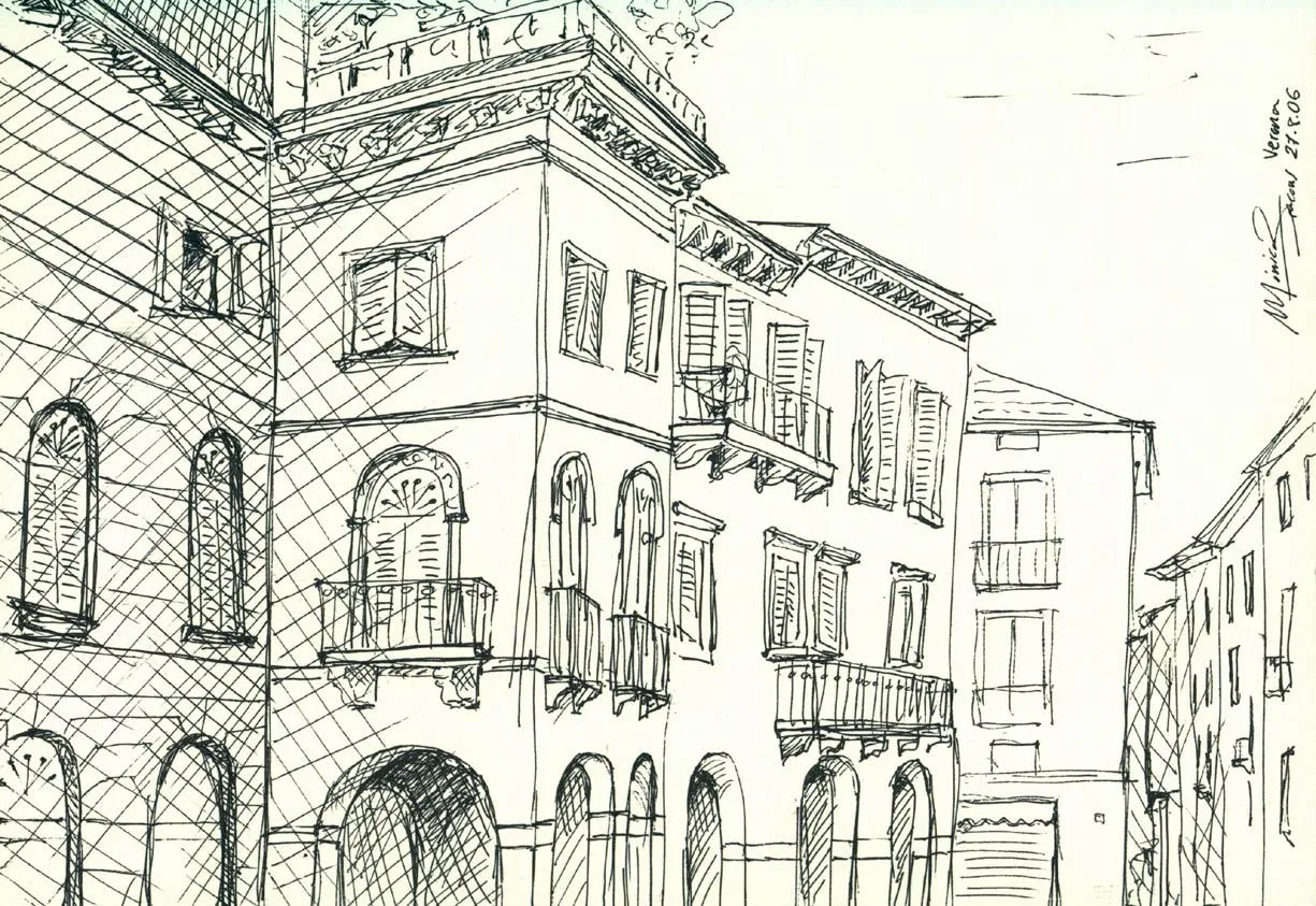 Verona dibujos | Las cosas que me hacen feliz Verona dibujos | Las cosas que me hacen feliz