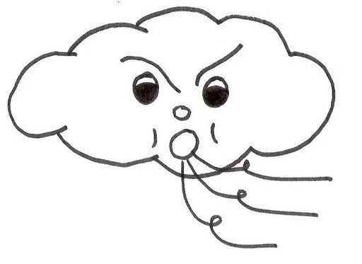 DIBUJOS DEL CLIMA PARA COLOREAR