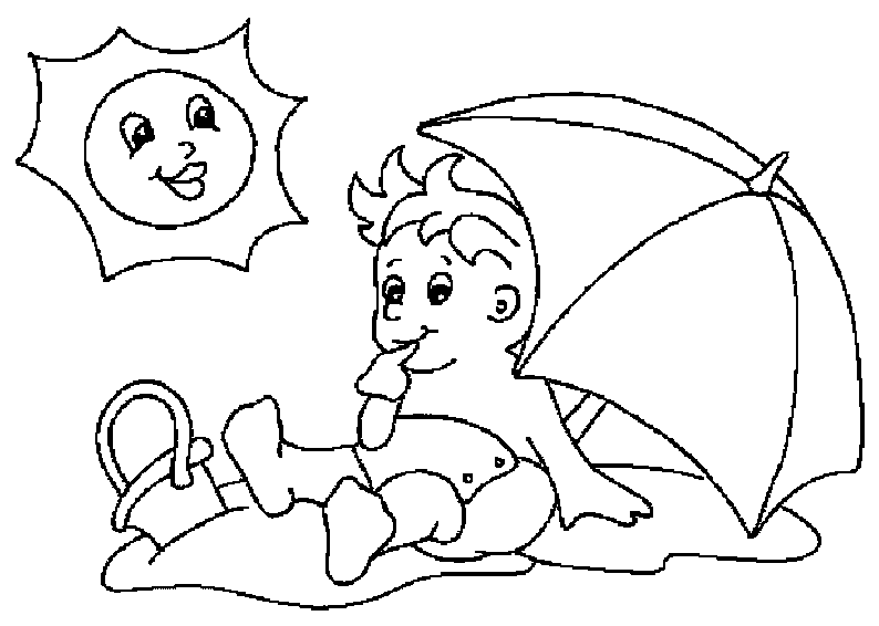 Dibujos para colorear del clima - Imagui