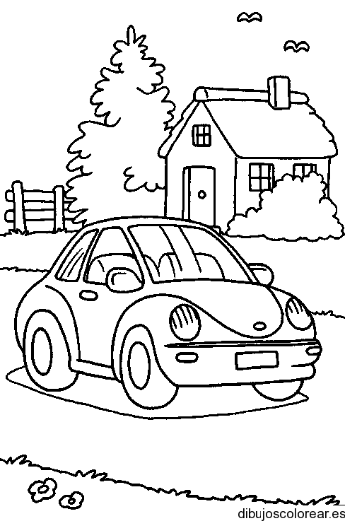 Dibujos de Coches | Dibujos para Colorear
