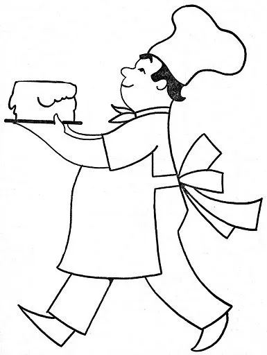 DIBUJOS DE COCINAS Y COCINEROS PARA COLOREAR DIBUJOS DE COCINAS Y COCINEROS PARA COLOREAR