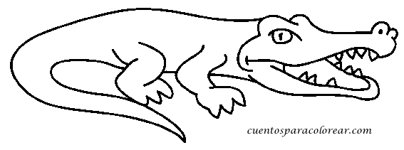 Dibujos de Cocodrilos ~ Vida Blogger