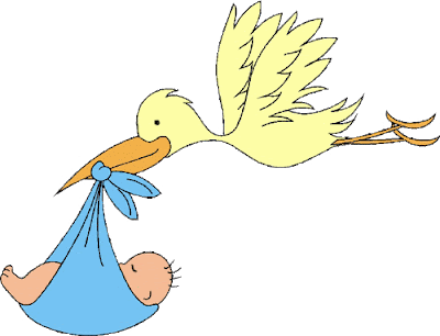 Dibujos a color ♥: Imagenes de cigueñas infantiles