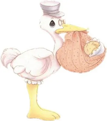 Dibujos a color ♥: Imagenes de cigueñas infantiles Dibujos a color ♥: Imagenes de cigueñas infantiles