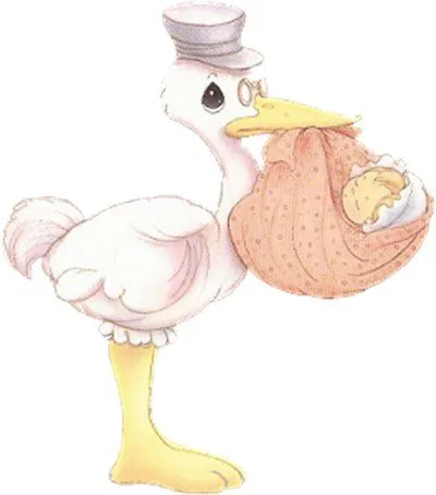 Dibujos a color ♥: Imagenes de cigueñas infantiles Dibujos a color ♥: Imagenes de cigueñas infantiles