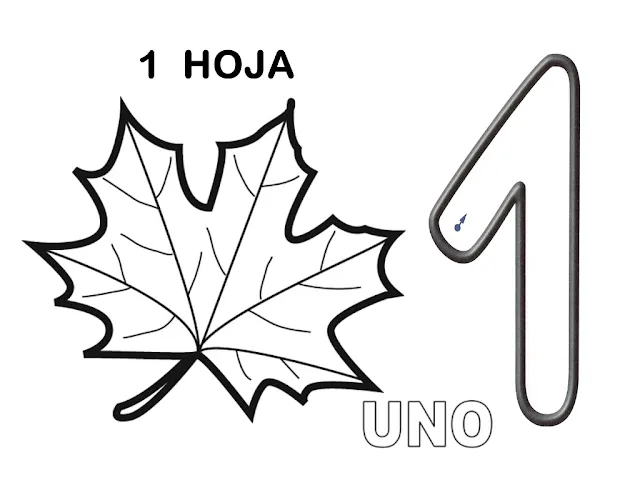 Dibujos para colorear de números del 1 al 10 - Imagui