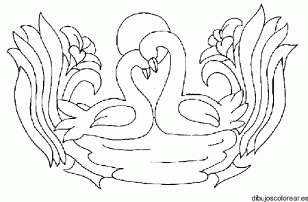 Dibujos para pintar de cisnes enamorados - Imagui Dibujos para pintar de cisnes enamorados - Imagui