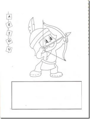 Dibujos para colorear día del Aborigen | Jugar y colorear