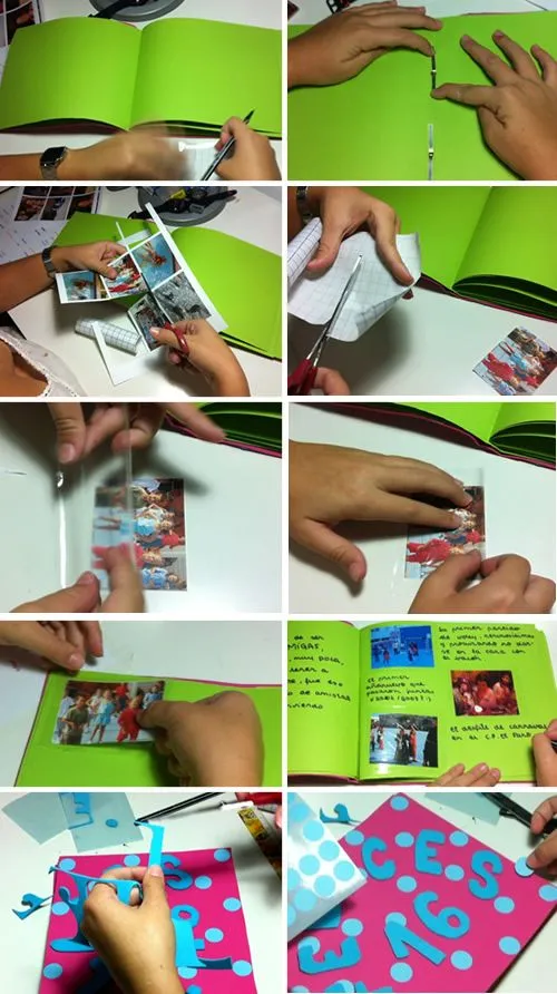 Dibujos para Colorear: Cómo hacer un álbum de fotos casero Dibujos para Colorear: Cómo hacer un álbum de fotos casero