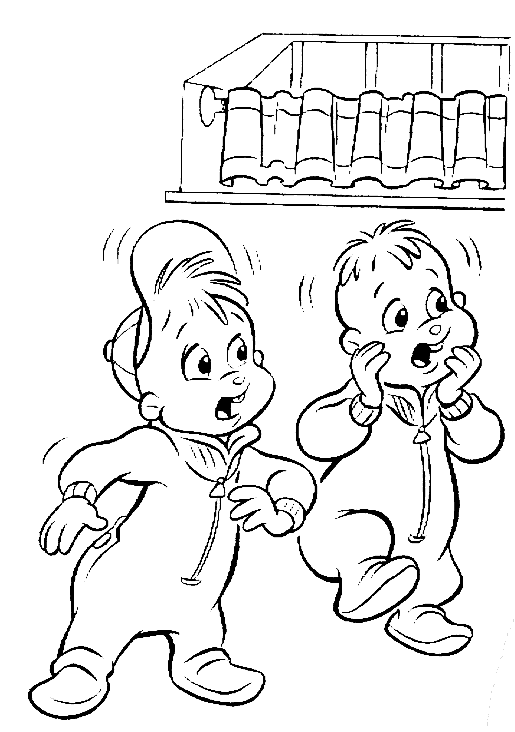 Dibujos para colorear de Alvin y las Ardillas, Alvin and the ... Dibujos para colorear de Alvin y las Ardillas, Alvin and the ...