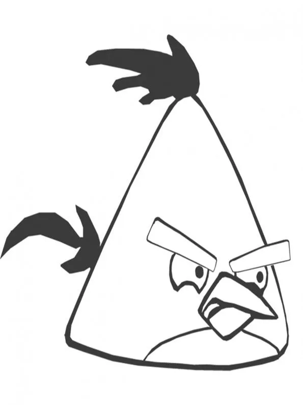 Dibujos para pintar de Angry Birds - Imagui