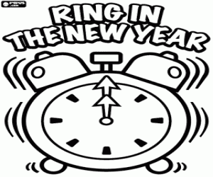Dibujos para colorear de Año Nuevo , dibujos para imprimir de Año ... Dibujos para colorear de Año Nuevo , dibujos para imprimir de Año ...