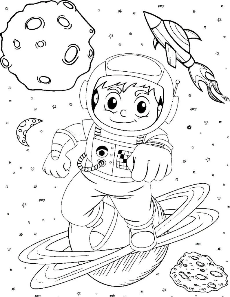 Dibujos para colorear Astronauta - 100 Dibujos para colorear Dibujos para colorear Astronauta - 100 Dibujos para colorear
