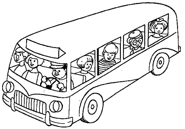 Dibujos para colorear de Autobuses, bus, colectivo, gondola, micro ... Dibujos para colorear de Autobuses, bus, colectivo, gondola, micro ...