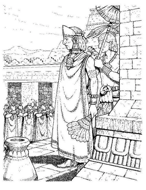 Dibujos animados de aztecas - Imagui