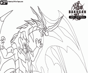 Dibujos para colorear de Bakugan, dibujos de Bakugan para imprimir ...