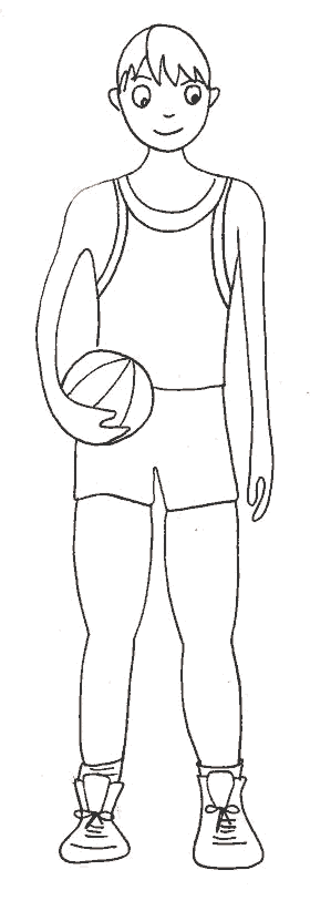 Dibujos de basquetbol - Imagui Dibujos de basquetbol - Imagui