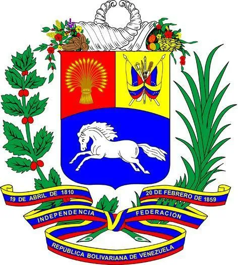 Escudo nacional de Venezuela actual para colorear - Imagui