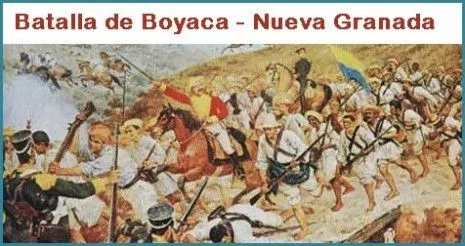Dibujo Batalla De Boyaca | Efemérides en imágenes