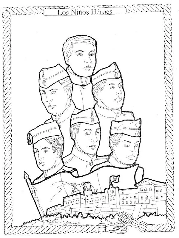Batalla de Chapultepec para colorear - Imagui Batalla de Chapultepec para colorear - Imagui