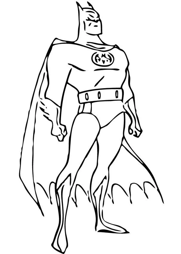 Dibujos para colorear BATMAN, Batman el hombre murciélago para ... Dibujos para colorear BATMAN, Batman el hombre murciélago para ...