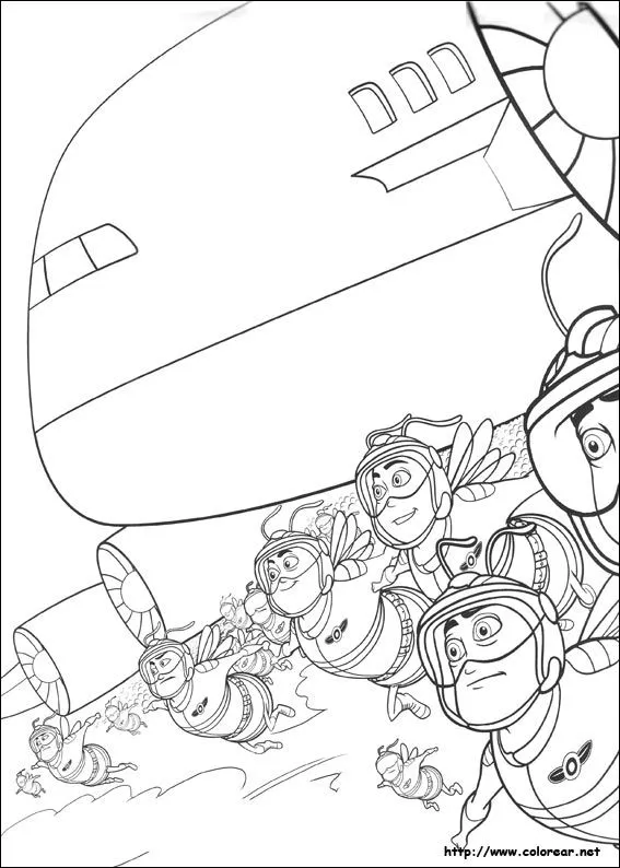 Dibujos para colorear de Bee Movie