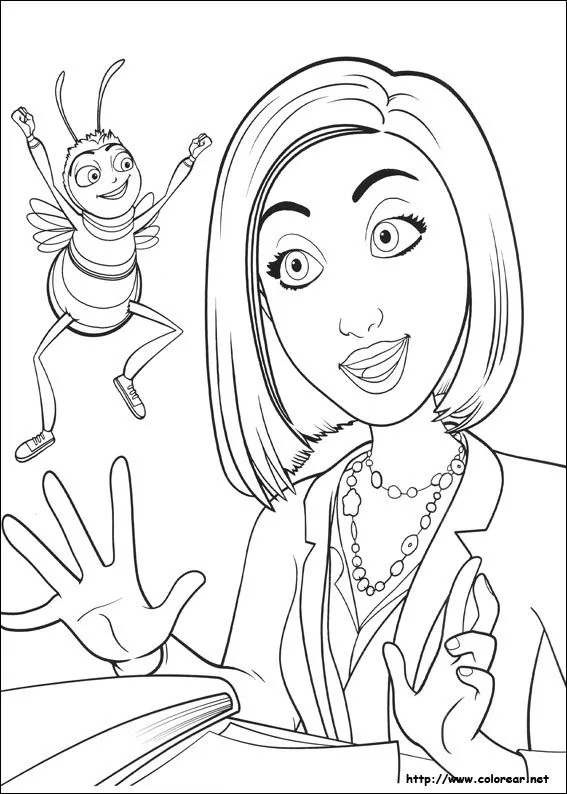Dibujos para colorear de Bee Movie