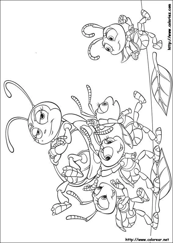 Dibujos para colorear de Bichos