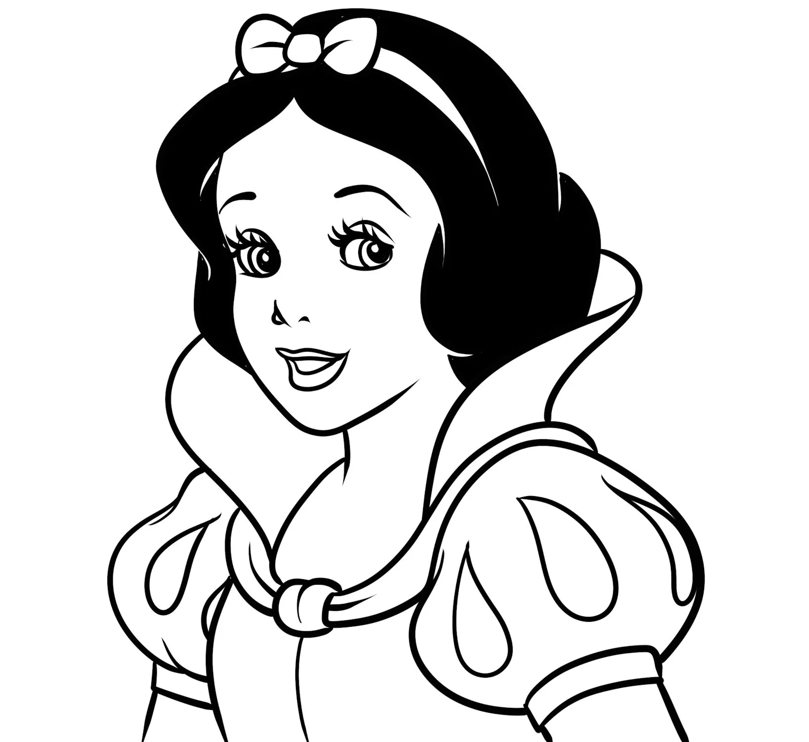 Dibujos para colorear Blancanieves