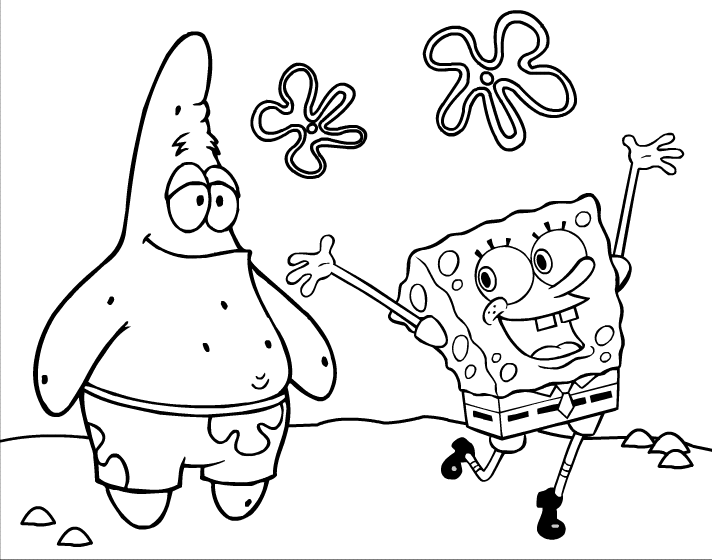 Dibujos para colorear de BOB ESPONJA — Dibujos para Colorear Dibujos para colorear de BOB ESPONJA — Dibujos para Colorear