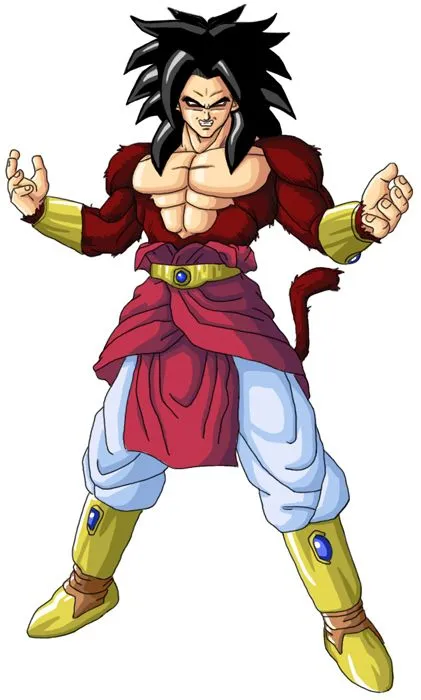 Como dibujar a broly ssj4 - Imagui