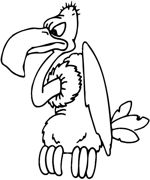 Dibujos para colorear de Buitres, Plantillas para colorear de Buitres Dibujos para colorear de Buitres, Plantillas para colorear de Buitres