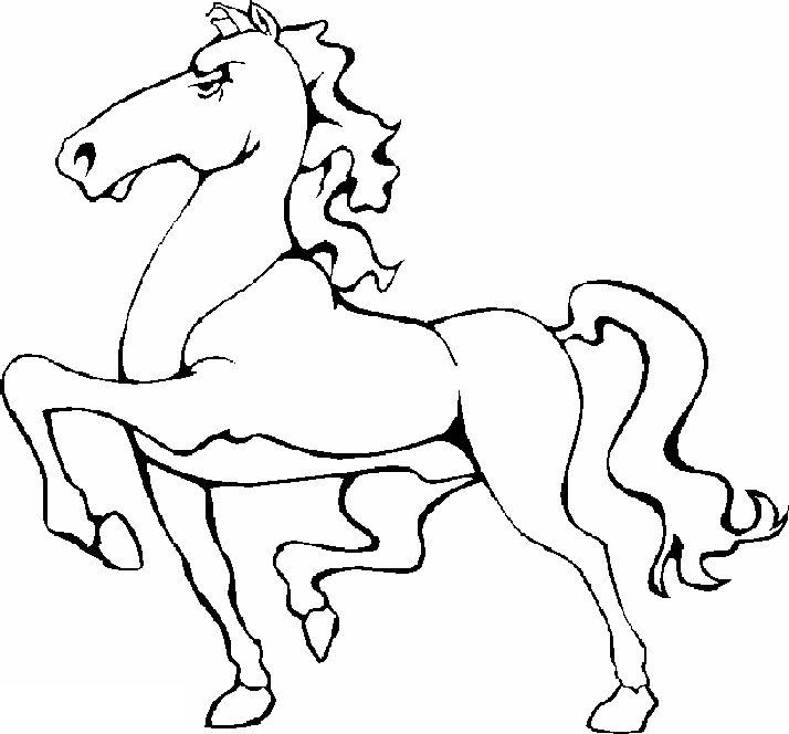 Dibujos para colorear de Caballos, Plantillas para colorear de ... Dibujos para colorear de Caballos, Plantillas para colorear de ...