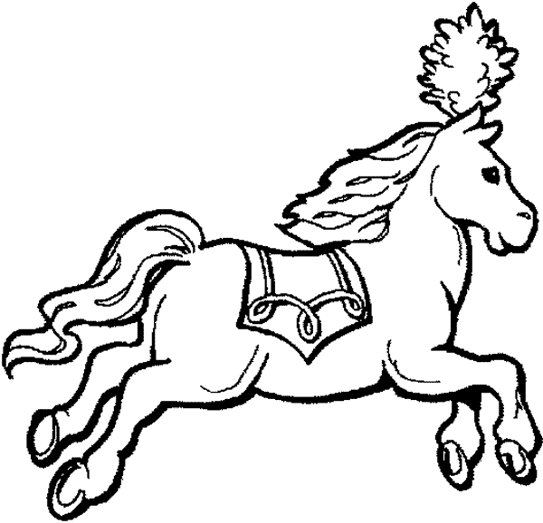Dibujos de caballos para imprimir y colorear Dibujos de caballos para imprimir y colorear