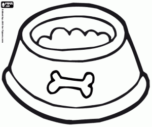 Dibujos para colorear de Cachorro. Perro joven , dibujos para ...