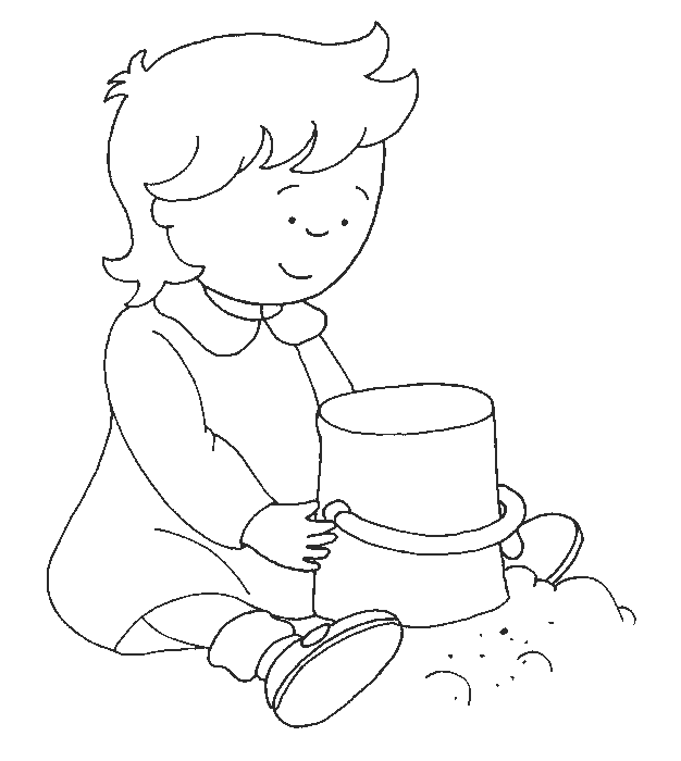Dibujos para colorear de Caillou, Plantillas para colorear de Caillou Dibujos para colorear de Caillou, Plantillas para colorear de Caillou
