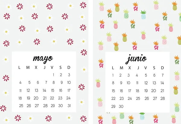Dibujos para Colorear: Calendario 2015 para imprimir