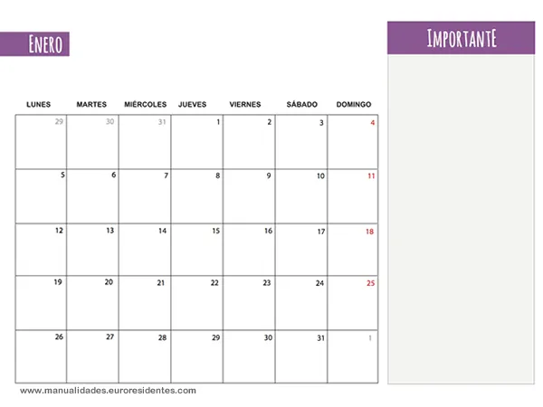 Dibujos para Colorear: Calendario Enero 2015. Calendarios ... Dibujos para Colorear: Calendario Enero 2015. Calendarios ...