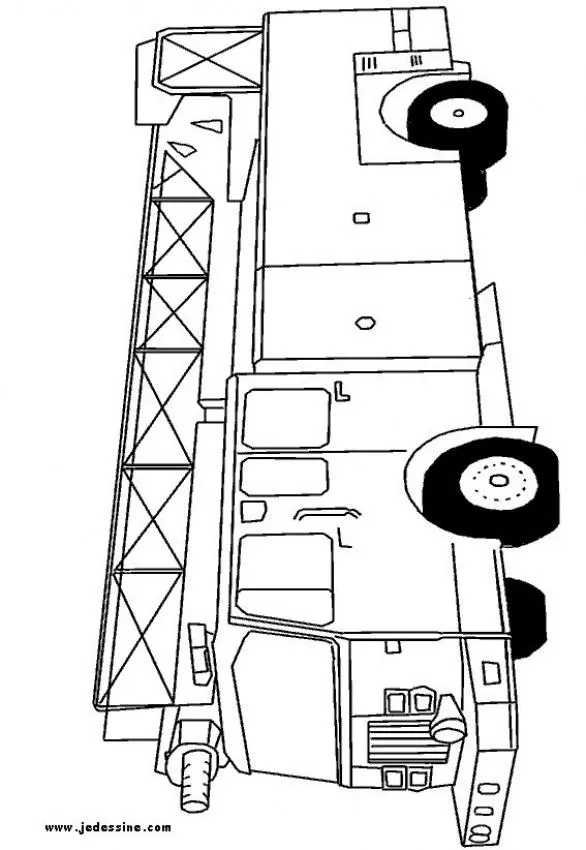 Dibujos para colorear CAMION, el camión de los bomberos para imprimir Dibujos para colorear CAMION, el camión de los bomberos para imprimir