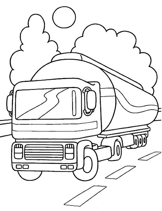 Dibujos para colorear de Camión cisterna, pipa , Plantillas para ... Dibujos para colorear de Camión cisterna, pipa , Plantillas para ...