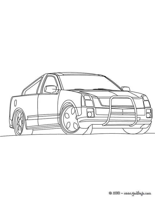 Dibujos para colorear CAMIONETAS, una CAMIONETA DEPORTIVA para ... Dibujos para colorear CAMIONETAS, una CAMIONETA DEPORTIVA para ...