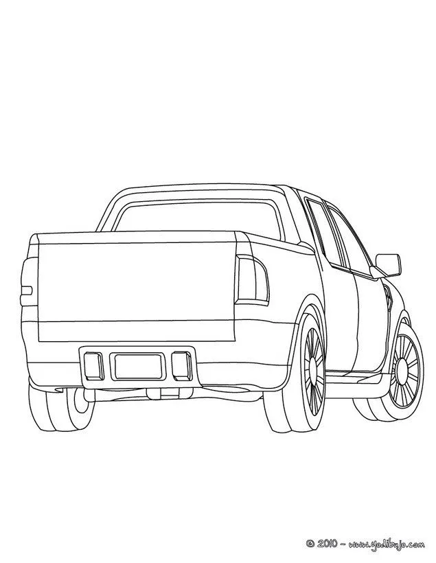 Dibujos para colorear CAMIONETAS, CAMIONETA para imprimir Dibujos para colorear CAMIONETAS, CAMIONETA para imprimir