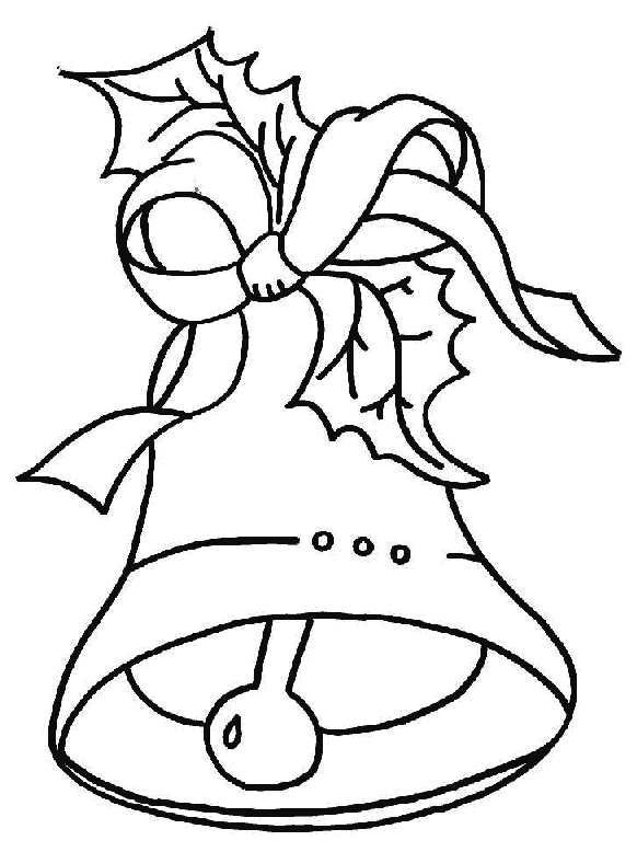 Dibujos para colorear de Campanas de navidad, Plantillas para ... Dibujos para colorear de Campanas de navidad, Plantillas para ...